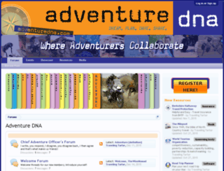 adventuredna.com screenshot