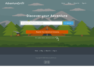 adventuredrift.com screenshot