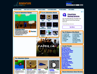 adventuregameshq.com screenshot