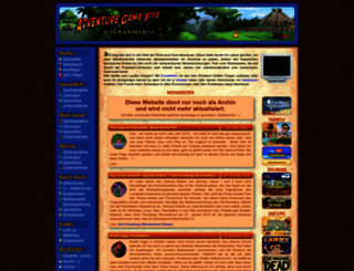 adventuregamesite.de screenshot