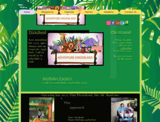 adventurekinderland.com screenshot