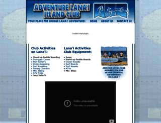 adventurelanaiislandclub.com screenshot