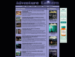 adventurelantern.com screenshot