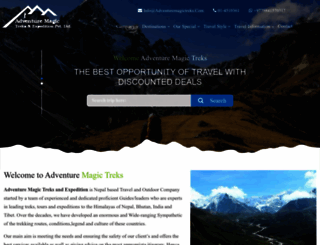 adventuremagictreks.com screenshot