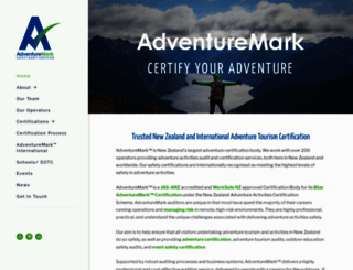 adventuremark.co.nz screenshot