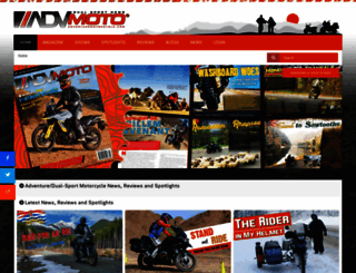 adventuremotorcycle.com screenshot