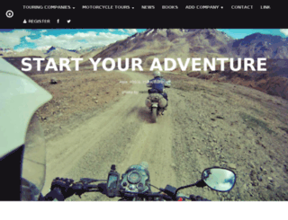 adventuremotorcycle.org screenshot