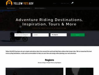 adventuremotorcycletravel.com screenshot