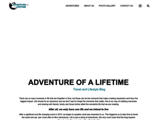 adventureofalifetime.co.uk screenshot