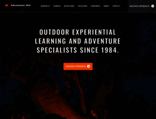 adventureout.com.au screenshot