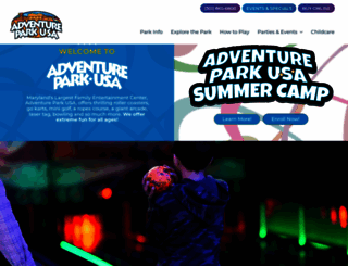 adventureparkusa.com screenshot