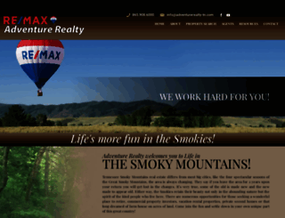 adventurerealty-tn.com screenshot