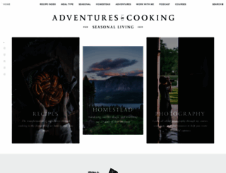 adventures-in-cooking.com screenshot