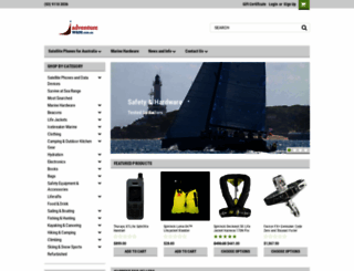 adventuresafety.com.au screenshot