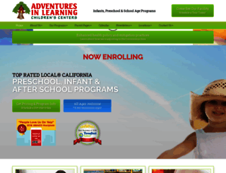 adventuresinlearning.com screenshot