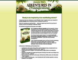 adventuresinmanifesting.com screenshot