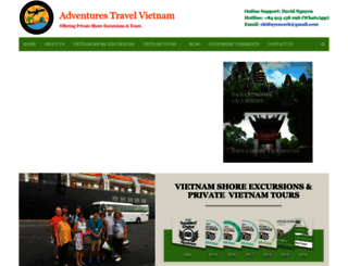 adventurestravelvietnam.com screenshot