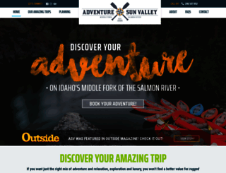 adventuresunvalley.com screenshot