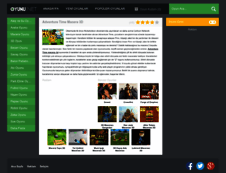 adventuretimemacera3d.oyunu.net screenshot