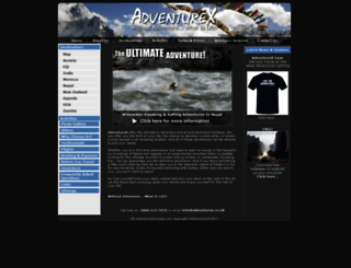 adventurex.co.uk screenshot