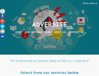 adversite.weebly.com screenshot
