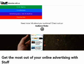 advertise-on-stuff.co.nz screenshot