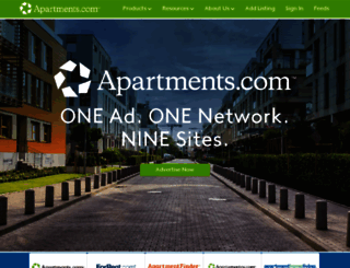 advertise.apartments.com screenshot