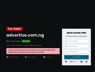 advertise.com.ng screenshot
