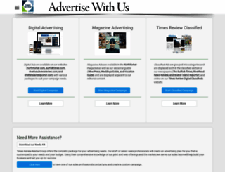 advertise.timesreview.com screenshot