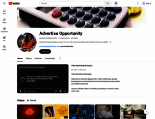 advertiseopportunities.com screenshot