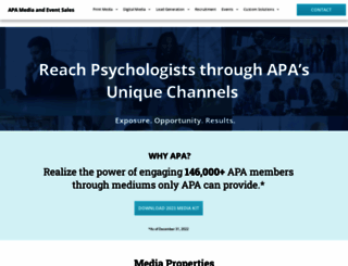 advertising.apa.org screenshot