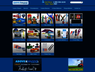advertisingballoons.com screenshot