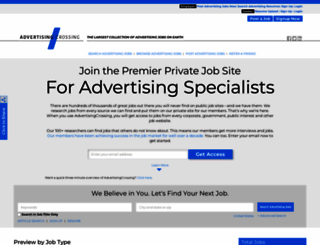 advertisingcrossing.com screenshot