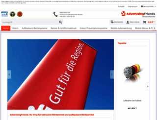 advertisingfriends.de screenshot