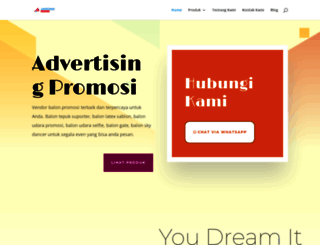 advertisingpromosi.com screenshot