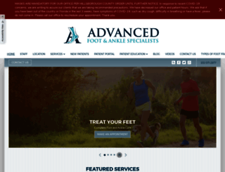 advfootankle.com screenshot