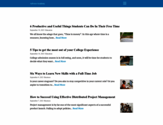 advicesacademy.com screenshot