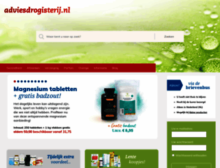 adviesdrogisterij.nl screenshot