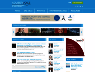 adviservoice.com.au screenshot