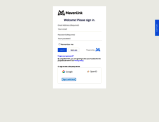 advisionmarketing.mavenlink.com screenshot