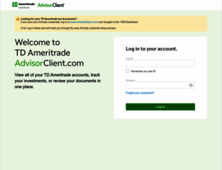 advisorclient.com screenshot