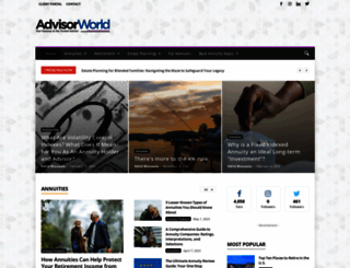 advisorworld.com screenshot