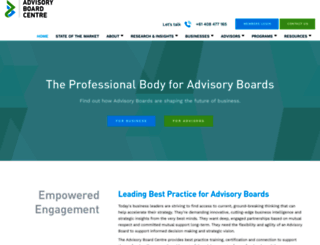 advisoryboardcentre.com screenshot