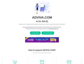 adviva.com screenshot
