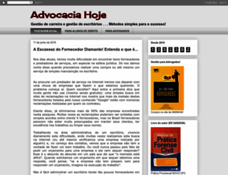 advocaciahoje.blogspot.com.br screenshot