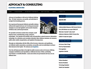 advocacy-consulting.com screenshot