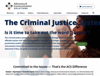 advocacyandcommunication.org screenshot