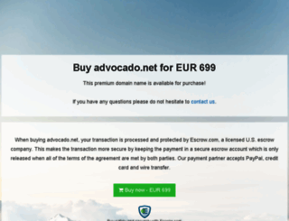 advocado.net screenshot