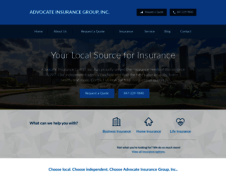 advocateinsgroup.com screenshot
