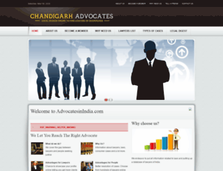advocatesinindia.com screenshot